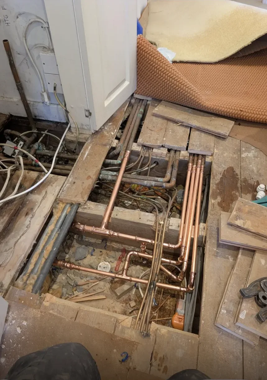 Tap and valve replacement by PHG