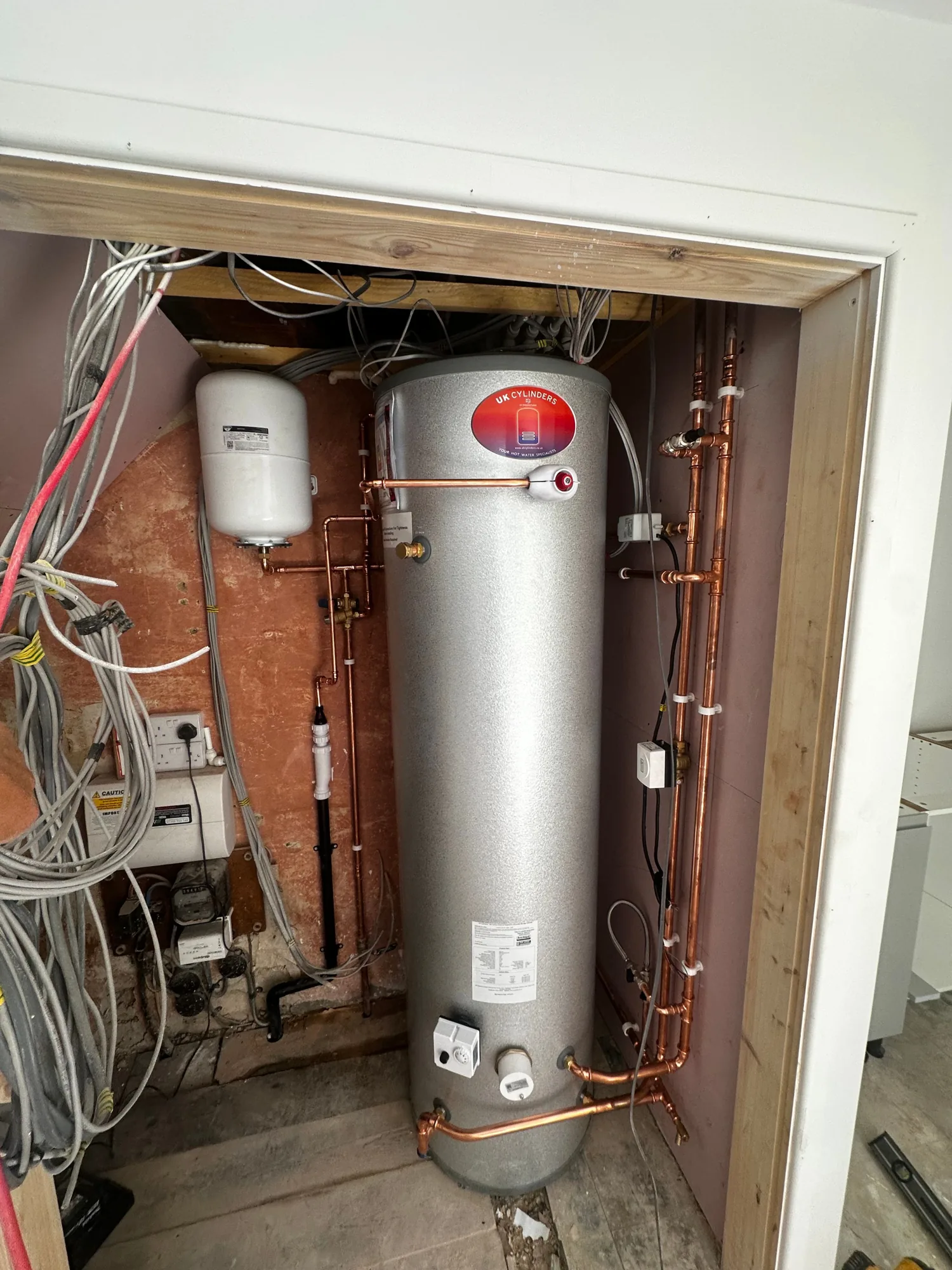 Hot Water Cylinder Installation